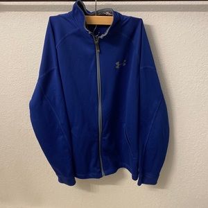 Large men’s underarmour long sleeve zip up